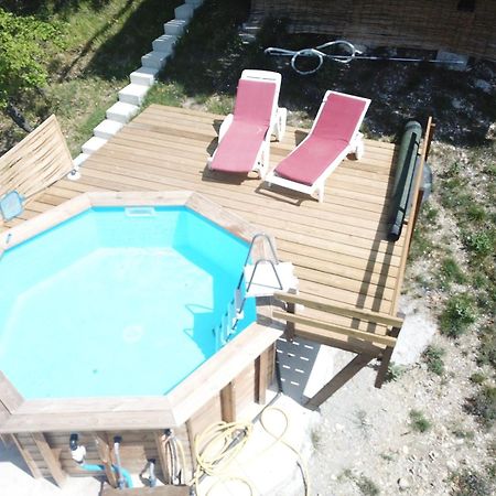 Chalet Sur Pilotis Avec Piscine Privee Lucéram Eksteriør bilde