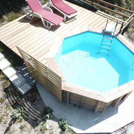 Chalet Sur Pilotis Avec Piscine Privee Lucéram Eksteriør bilde
