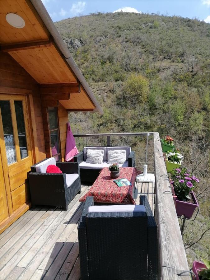 Chalet Sur Pilotis Avec Piscine Privee Lucéram Eksteriør bilde
