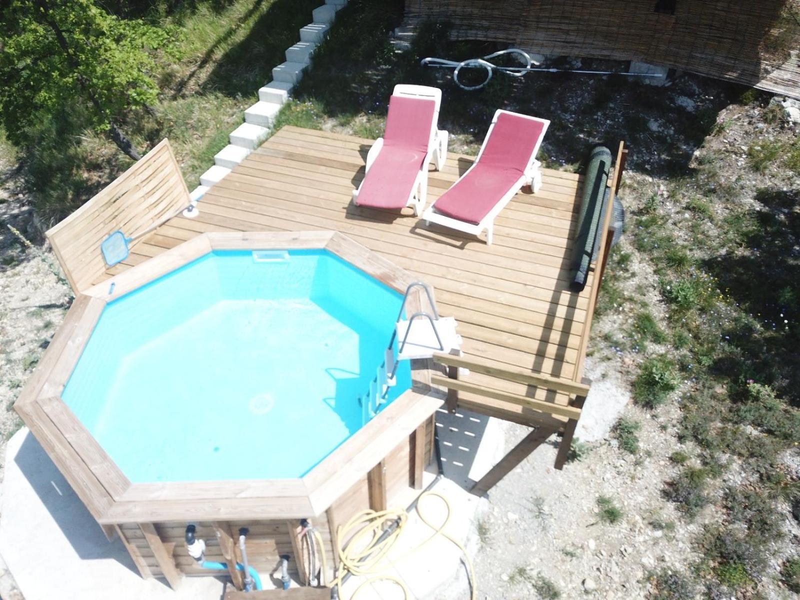 Chalet Sur Pilotis Avec Piscine Privee Lucéram Eksteriør bilde